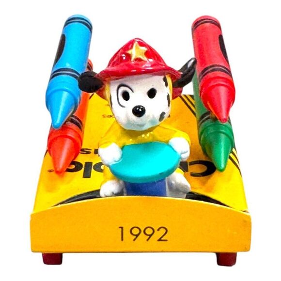 Hallmark Keepsake Ornament Set 1992 & 1996 Lot Handcrafted Crayola Crayon Series - Picture 2 of 16